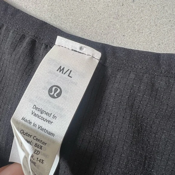 Lululemon Athletica black running  Vest - Picture 2 of 7